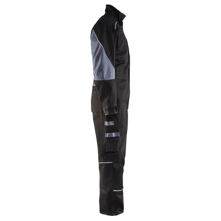 Blaklader 6061 Anti Flame Overall Black Grey Right
