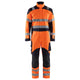 Blaklader 6089 Multinorm Inherent Overalls Hi Vis Orange Navy Blue Main