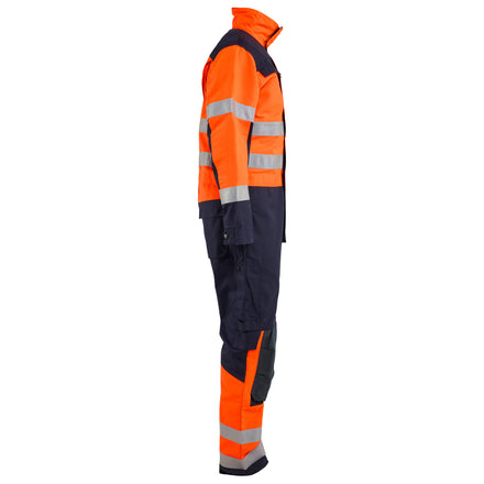 Blaklader 6379 Hi-Vis Yellow/Navy Blue Arc Flash & Fire Retardant Multinorm Overall