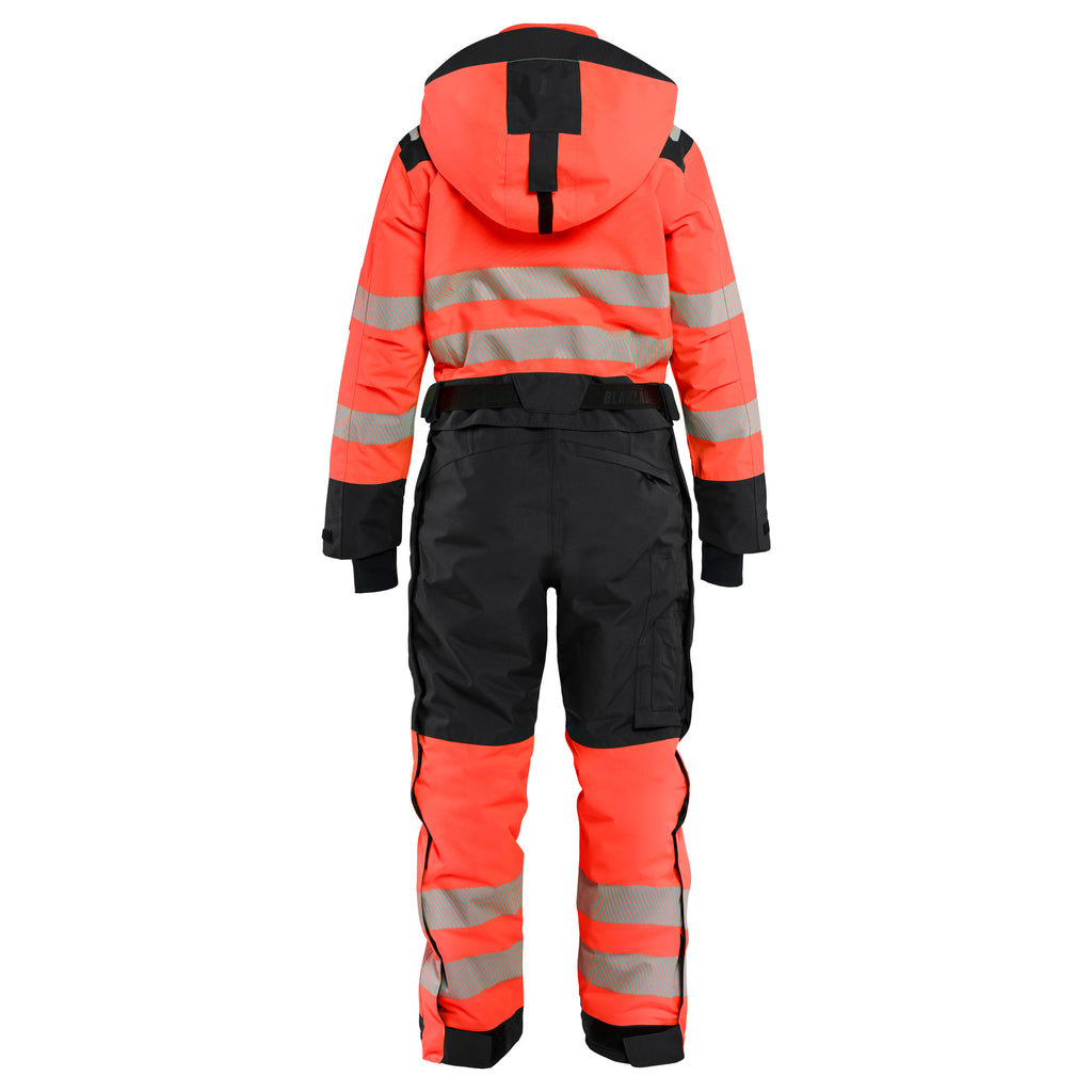 Blaklader 6726 Red Hi-Vis/Black Women's Winter Overall Hi-Vis