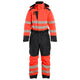 Blaklader 6726 Red Hi-Vis/Black Women's Winter Overall Hi-Vis
