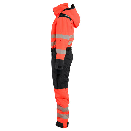 Blaklader 6726 Red Hi-Vis/Black Women's Winter Overall Hi-Vis
