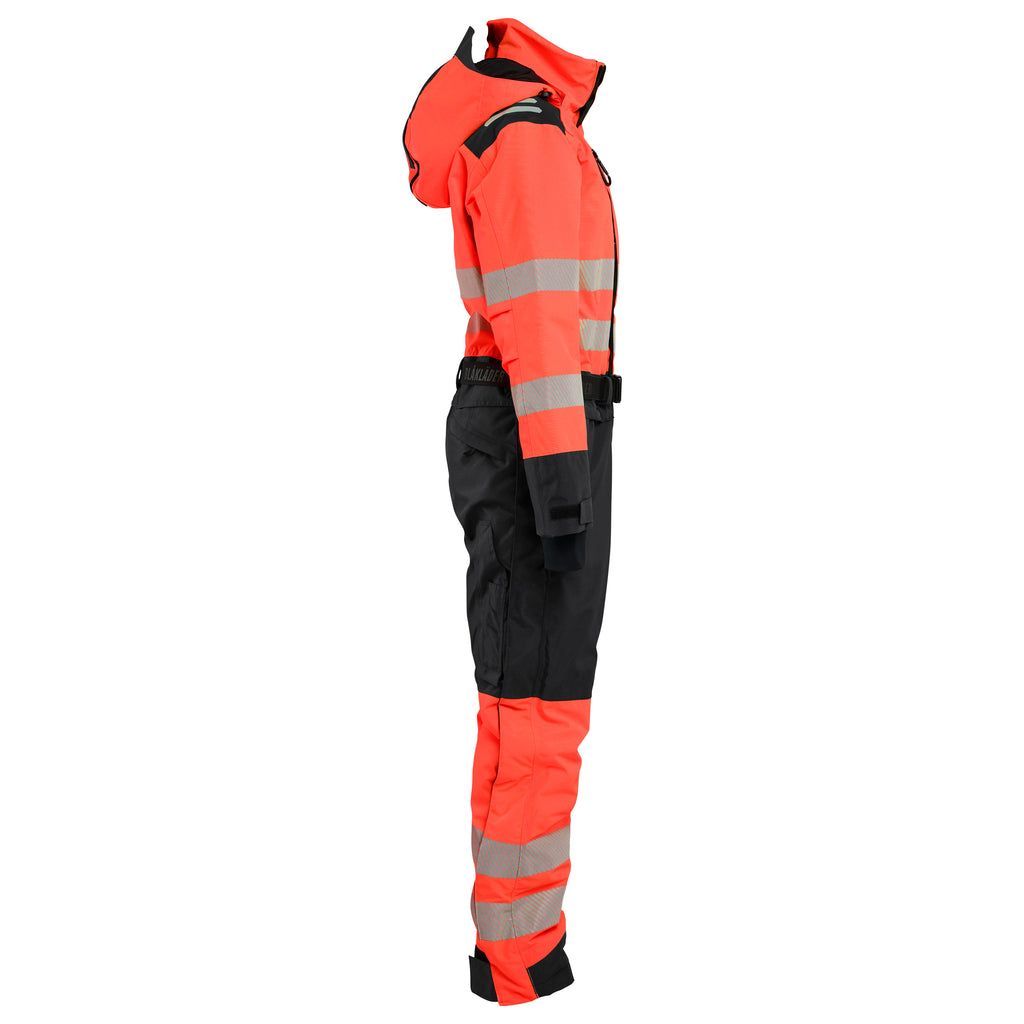 Blaklader 6726 Red Hi-Vis/Black Women's Winter Overall Hi-Vis