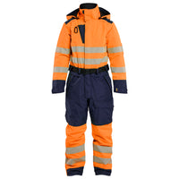 Blaklader 6726 Orange/Navy Blue Women's Winter Overall Hi-Vis