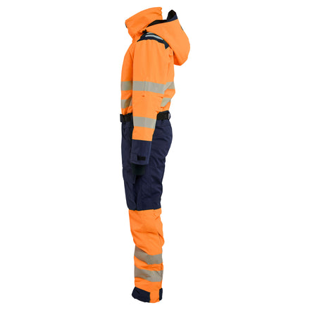 Blaklader 6726 Orange/Navy Blue Women's Winter Overall Hi-Vis