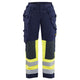 Blaklader 7081 Navy Blue/Hi-Vis Yellow Arc Flash & Fire Retardant Women's Multinorm Trousers
