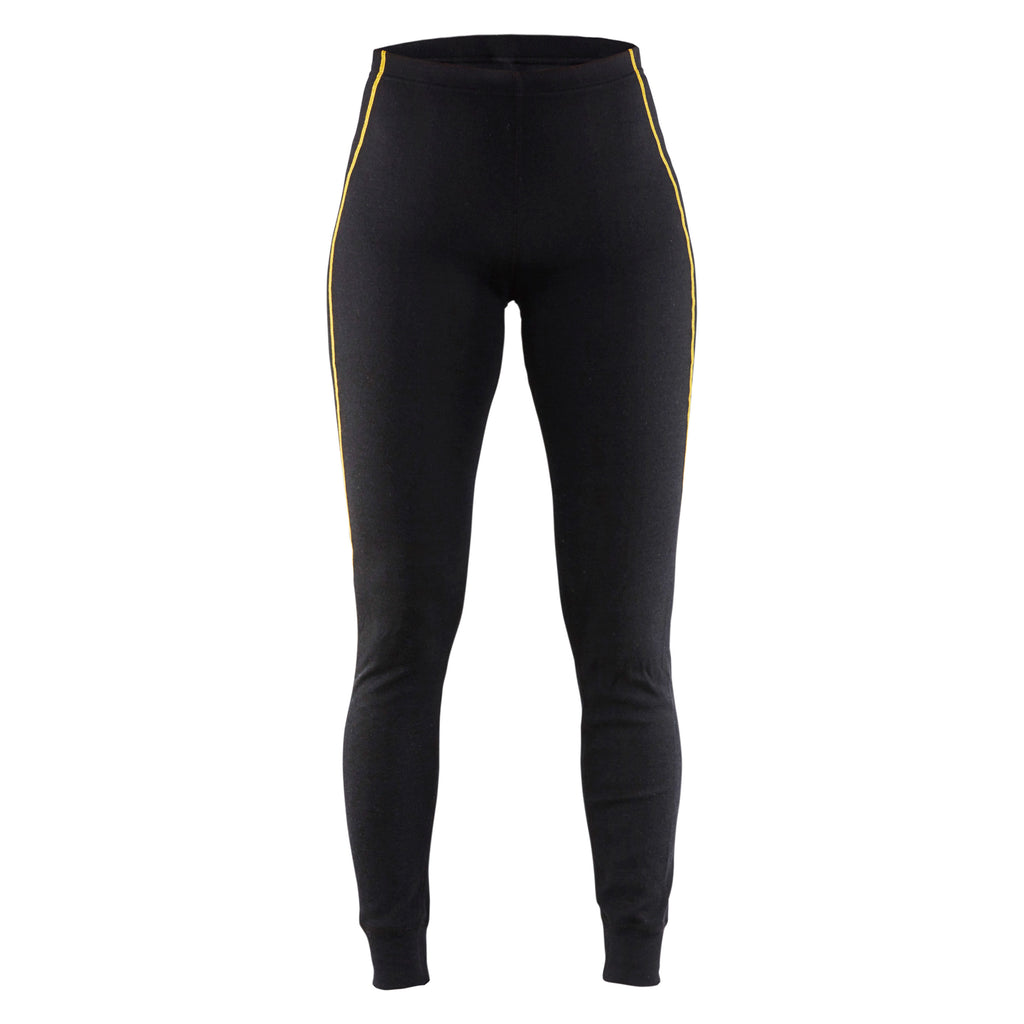 Blaklader 7203 Womens Flame Resistant Long Underwear 68 Merino Wool Black 