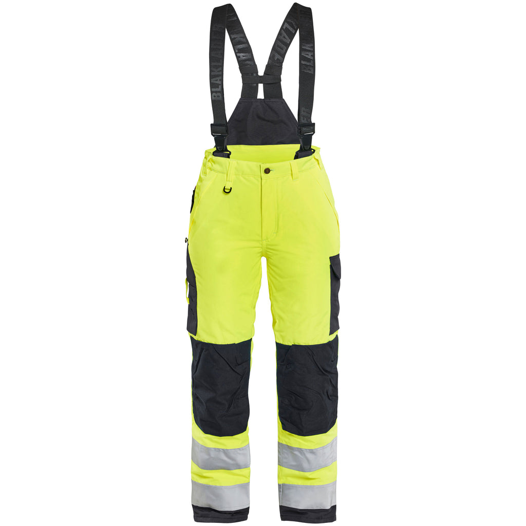 Blaklader 7885 Womens Hi Vis Winter Trousers Hi Vis Yellow Black Main