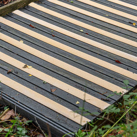 Blue Diamond Anti-Slip GRP Decking Strips 3mm