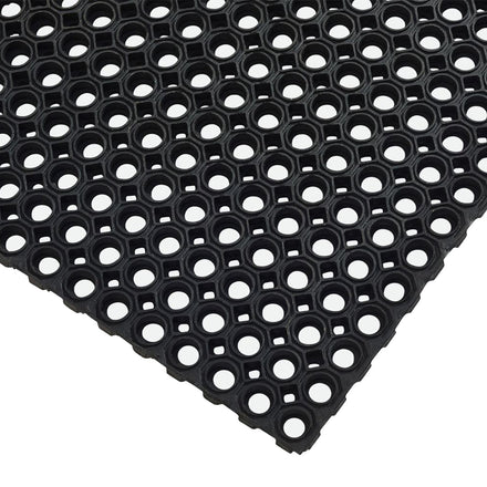 Blue Diamond Groundsafe Rubber Matting For Playgrounds & Walkways 100x150cm