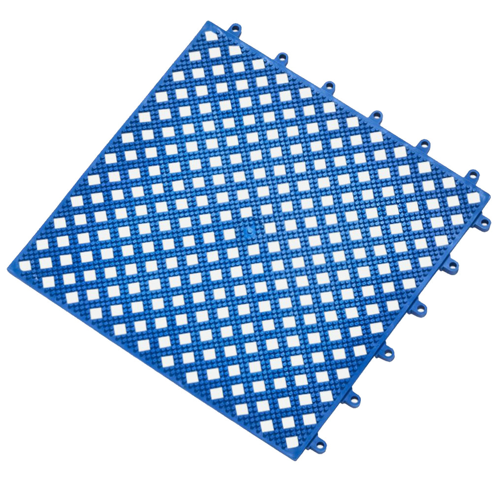 Blue Diamond Kumfi Tile Interlocking PVC Anti-slip Matting Tile