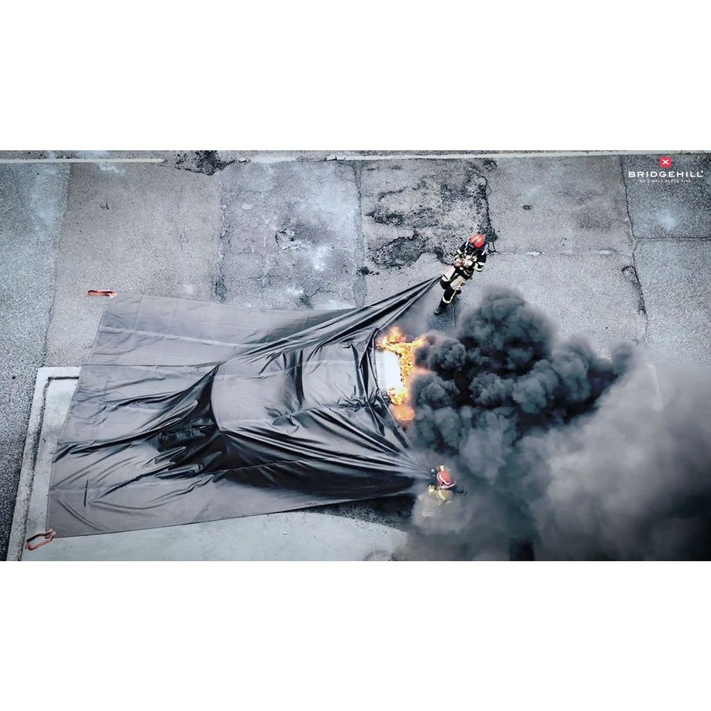 Bridgehill XL Pro Car Fire Blanket 8m x 10m (Fire Service only) - FB-CAR-004-BGH
