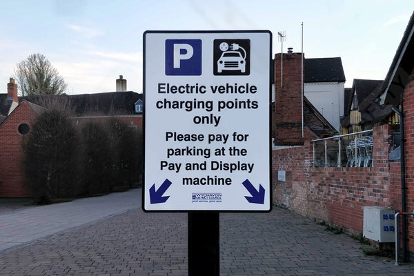 Ev Chargepoint Sign EV Charging Station Signs - Explore EV Signage Solutions | Start Safety UK