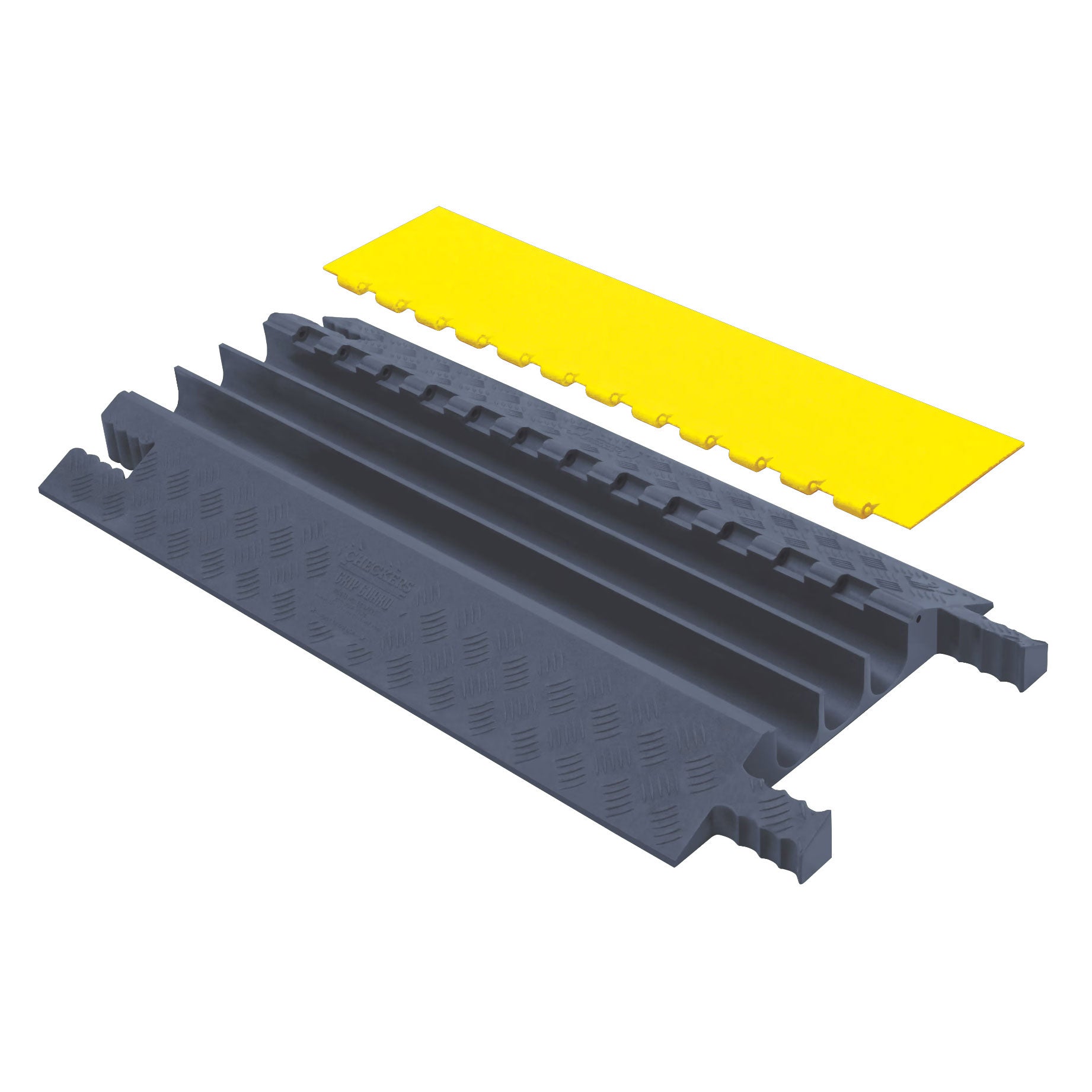 Channel Guard Ramp Checkers Grip Guard 3 Channel Cable Ramp – Start Safety UK