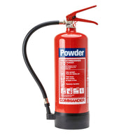 Commander 4kg ABC Powder Fire Extinguisher - FX-PWD-004-DCF