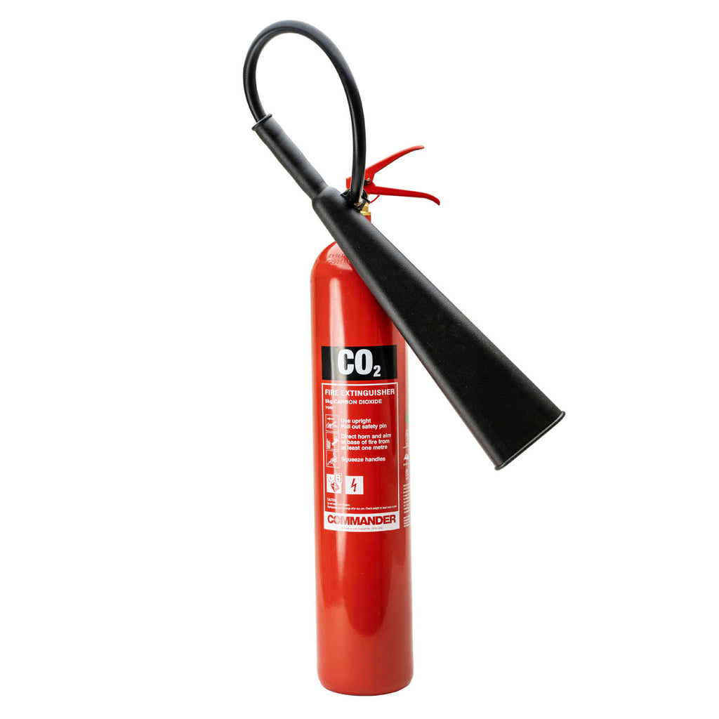 Commander 5kg CO2 Fire Extinguisher - FX-CO2-005-DCF
