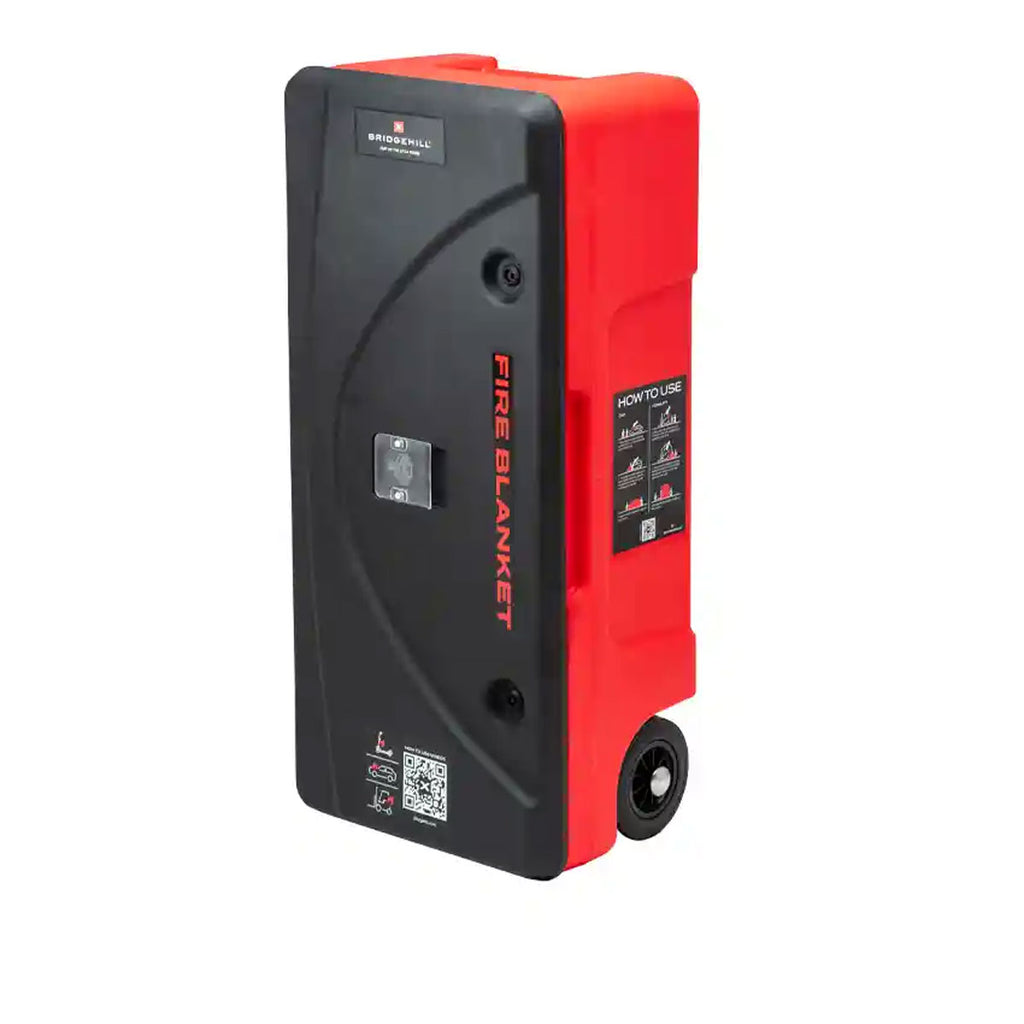Bridgehill Fire Blanket Wheeled Cabinet - CB-BGH-002-WHL