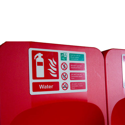 Commander Double Fire Extinguisher Stand with Inserts - CS51A