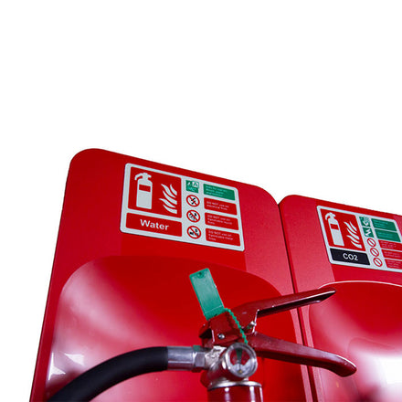 Commander Double Fire Extinguisher Stand with Inserts - CS51A