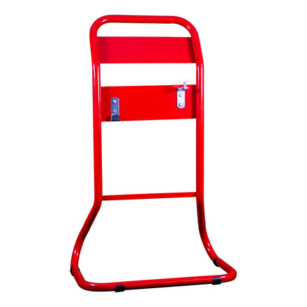 Double Tubular Fire Extinguisher Stand - Red - CS31