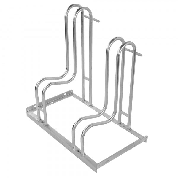 Mutiple Bicycle Rack HELIOS Bicycle Rack - Multiple Sizes - Galvanised | Start Safety UK