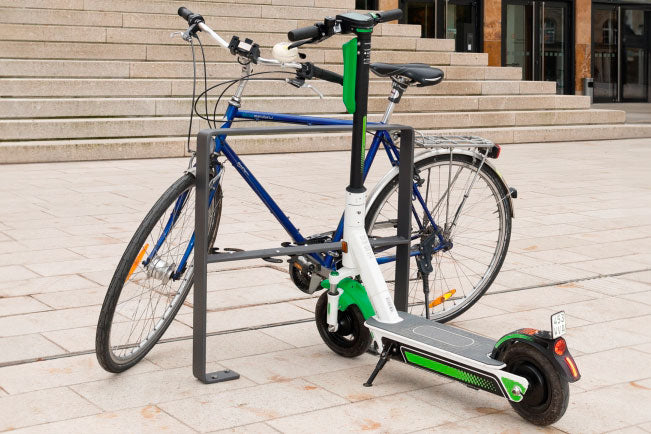 CITY GILA Bicycle/Scooter Stand - Galvanised - Bolt Down