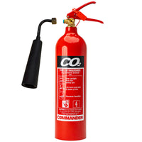 Commander 2kg CO2 Fire Extinguisher Squat Renovate - RX-BWH-002-ECF