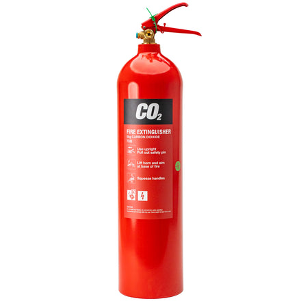 Commander 5kg CO2 Fire Extinguisher Renovate with Horn - RX-BWH-005-ECF
