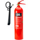 Commander 5kg CO2 Fire Extinguisher Renovate with Horn - RX-BWH-005-ECF