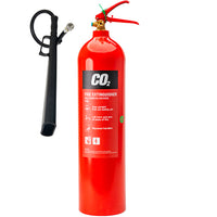 Commander 5kg CO2 Fire Extinguisher Renovate with Horn - RX-BWH-005-ECF