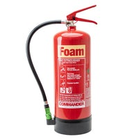 Commander 6ltr Fluorine Free Foam Fire Extinguisher - FX-FFF-006-DCF