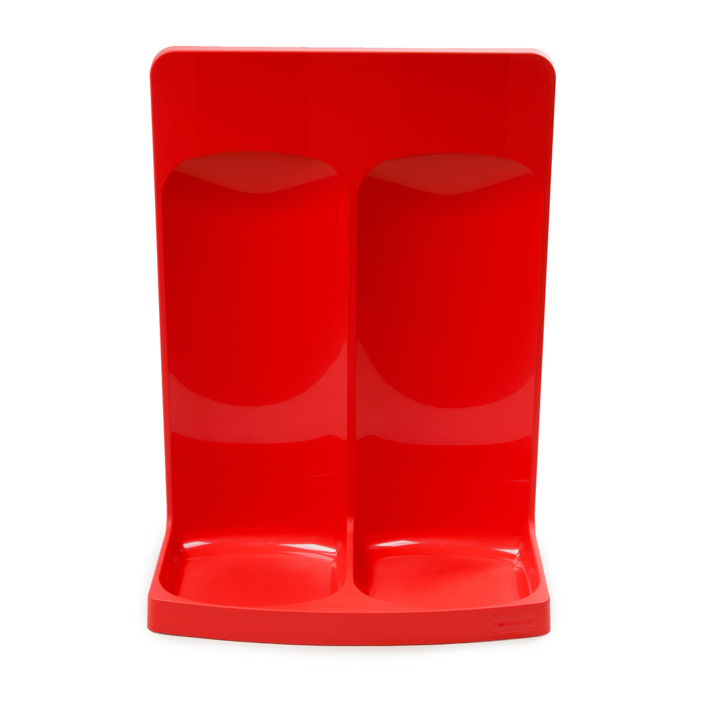 Commander Double Fire Extinguisher Stand - Red - CS51