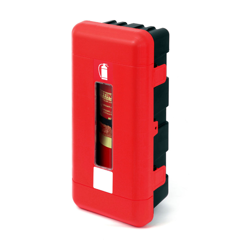 Commander Single Fire Extinguisher Cabinet for 9KG and 9Ltr Fire Extinguishers - CS01-DA9 (Empty Cabinet)