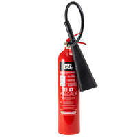 CommanderEDGE 5kg Remanufactured CO2 Aluminium Fire Extinguisher - RX-KMD-005-ECF