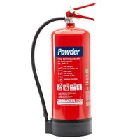 CommanderEDGE 9kg Dry Powder Fire Extinguisher - FX-PWD-009-FCF