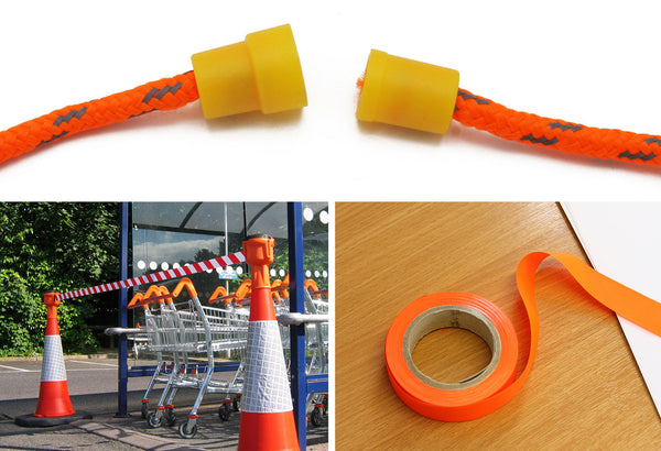 Cone Rope Cone Tape - Cone Rope | Next-Day Delivery | Start Safety UK