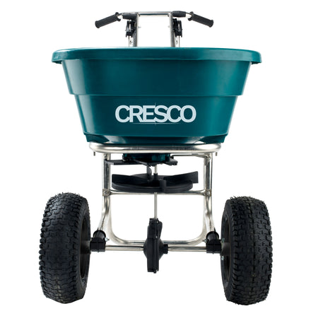 Cresco 30SWS Push Along Stainless Steel Grit Spreader 53kg Capacity