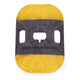 Highway Sign Vertical Quickfit Sign Spare Base With Yellow Ends