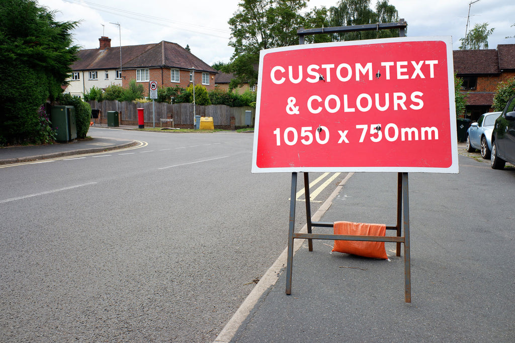 Custom Quick Fit Sign 1050x750mm - Face Only