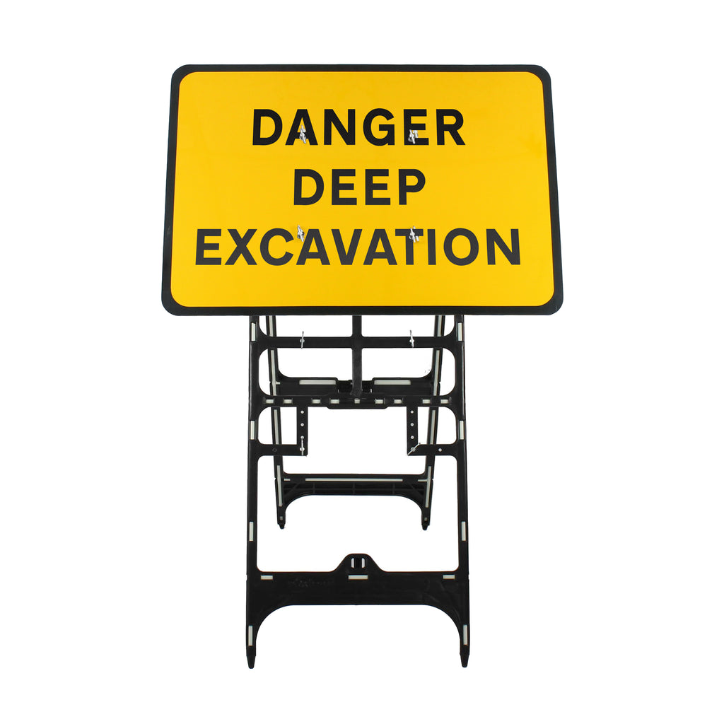 Danger Deep Excavation | Quick Fit (Face Only) | 1050x750mm