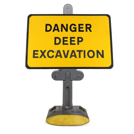 Danger Deep Excavation | Quick Fit (Face Only) | 1050x750mm