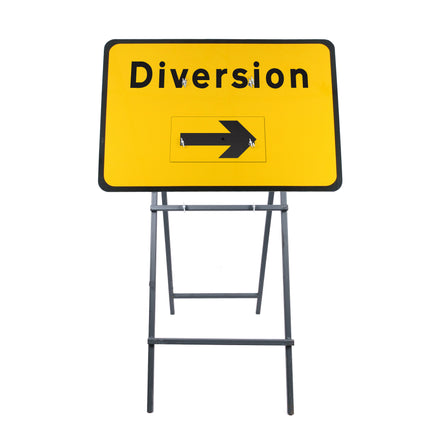 Diversion Rotating Arrow Sign Diagram 2702 | Quick Fit (face only) | 1050x750mm