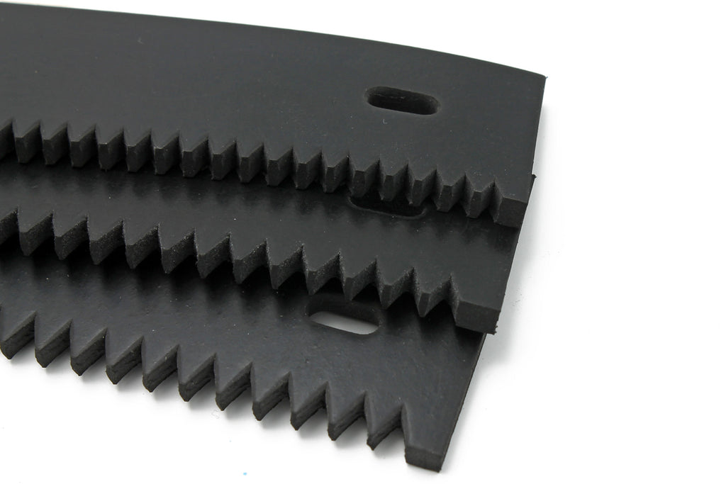 Dub'l-lif Replacement Black Nitrile Blade For Serrated Floor Squeegee