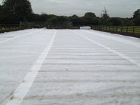 100gsm GeoTextile Fleece Non-Woven White Drainage Membrane