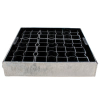 EcoGrid Grass & Gravel Manhole Cover Galvanised | Inc. Lifting Keys