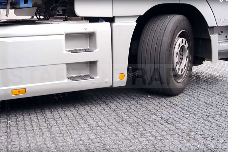 Lorry Parked On EcoGrid E50