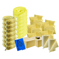 Ecospill Chemical 4 Wheeled Bin Refill Kit - 1000L