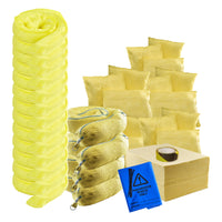 Ecospill Chemical 4 Wheeled Bin Refill Kit - 600L