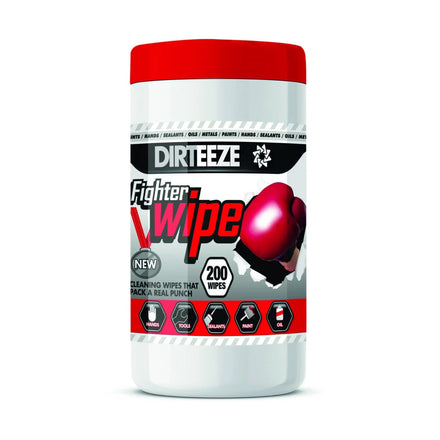 Ecospill Dirteeze Fighter Trade Wipes Tub of 200 Multipurpose 20x20cm