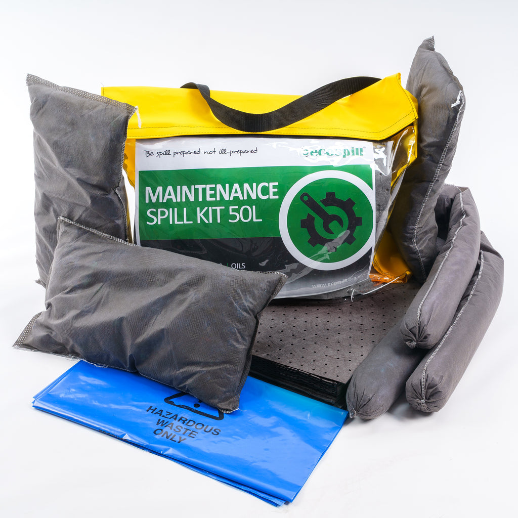 Ecospill Maintenance Spill Kit Vinyl Holdall - 50L